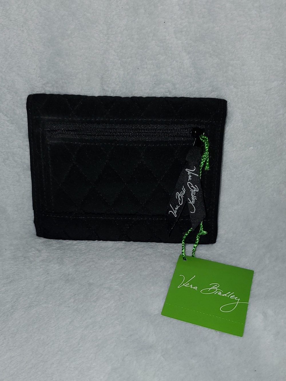 NWT Vera Bradley Euro Wallet in Classic Black - Picture 9 of 10